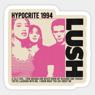 vintage hypocrite 1994 // fan art Sticker